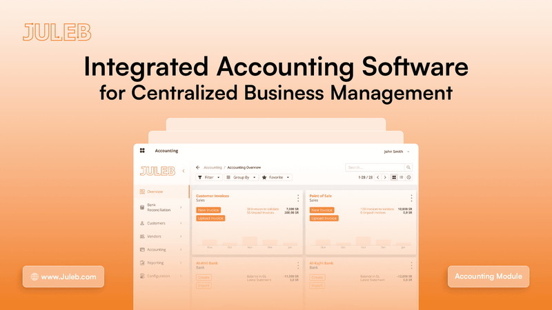 Integrated Accounting Software for Centralized Business Management